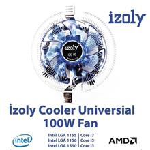 Izoly Cooler Unıversal Led Fan 775/1200P İşlemci  - 1