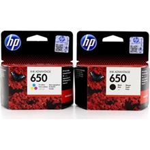 Hp Cz101Ae + Cz102Ae 650 Siyah + Renkli Kartuş Seti(450.10.20.0266)