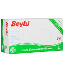 Beybi Lateks Pudralı (L) Large Beden Muayene Eldiven 100Lü Paket(800.40.50.0007)