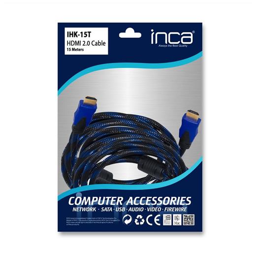 Inca Ihk-15T 2.0 15Mt  Hdmı Kablo 18 Gbps 4K& 2K & Full Hd(250.10.20.0139)