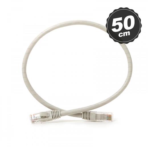 Inca Cat6 26 Awg 0,50Mt Gri Patch Kablo(250.10.50.0060)