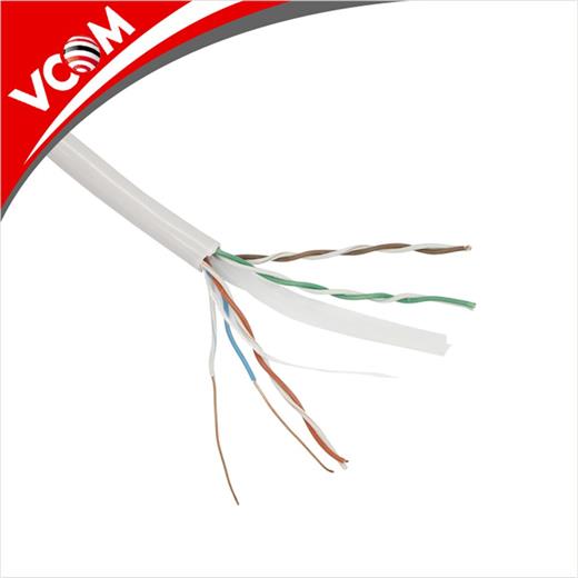 Vcom Nc614-305 Utp Cat6 23 Awg 0.57Cca 305Mt Gri Kablo(250.10.50.0126)
