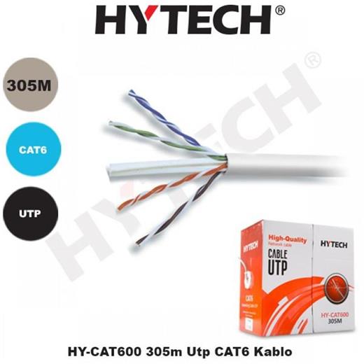 Hytech Hy-Cat600 305Mt Utp Cat 6 Kablo(250.10.50.0182)