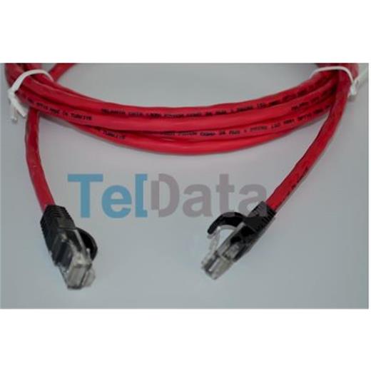 Teldata Tld-500K Cat6 5Mt Kırmızı Utp Patch Kablo(250.10.50.0187)