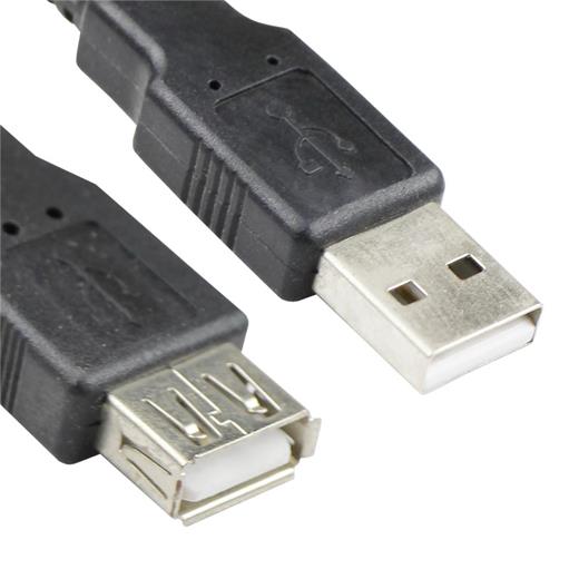 Vcom Cu202-B-3.0 Siyah 3.0Mt Usb 2.0 Uzatma Kablosu(250.10.70.0059)