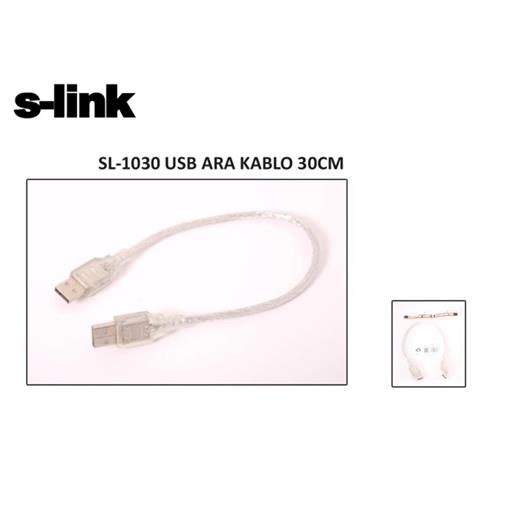 S-Link Sl-1030 Usb2.0 30Cm Usb To Usb Kablosu(250.10.70.0068)