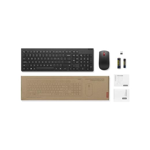Lenovo 4X31N50744 Essential Kablosuz Klavye Mouse Set 2.4Ghz Gen2(250.45.30.0141)