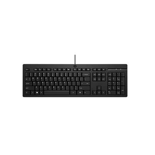 Hp 125 266C9Aa Usb Kablolu Klavye Siyah (300.30.20.0026)