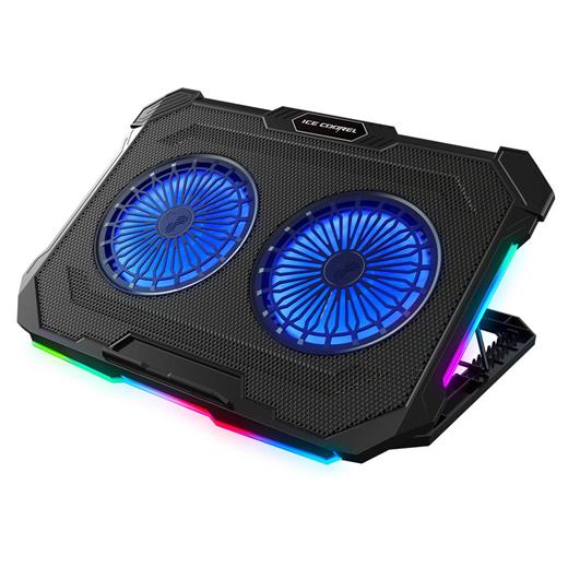 Rampage Sirius S46 Rgb Işıklı 2 Fanlı Yükseklik Ayarlı 125 -125-15 2 Usb Port Notebook Soğutucu(300.45.10.0098)