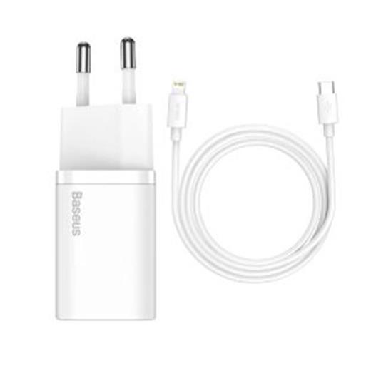 Baseus Tzccsup-B02 20W C+C Beyaz Şarj Aleti(300.70.40.0093)