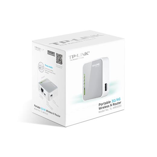 Tp-Link Tl-Mr3020 3G-4G Portatif Kablosuz Router(400.30.20.0008)