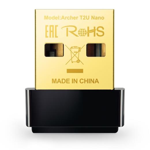 Tp-Link Archer T2U Nano 600 Mbps Kablosuz Usb Adaptör Ac600(400.50.10.0003)