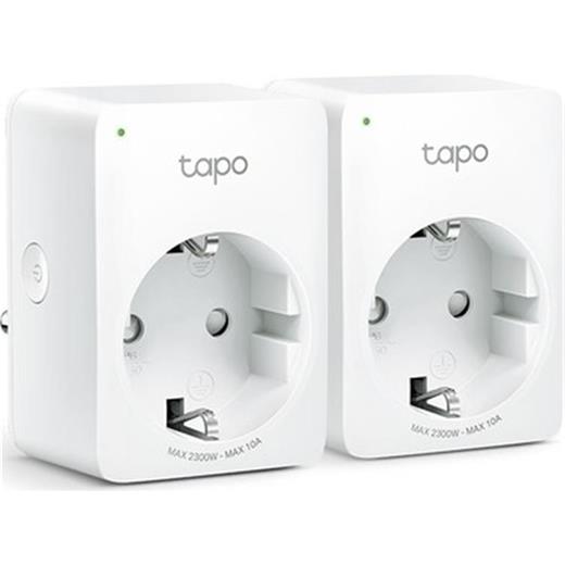 Tp-Link Tapo P100 Mini Wi-Fi Akıllı Priz 2Li Paket(400.70.20.0035)
