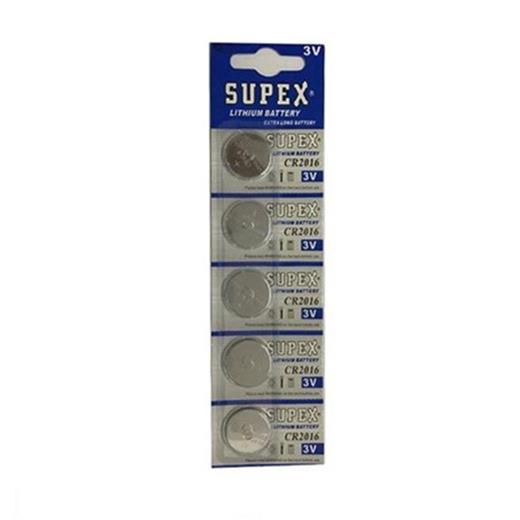 Supex Cr2016 3V Lityum 5Li Blister Pil(420.10.40.0047)
