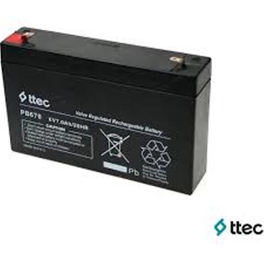 Ttec 6V 7Ah Bakımsız Kuru Akü(420.20.10.0046)