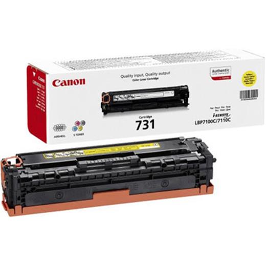 Canon Crg-731Y Yellow Sarı 1.500 Sayfa Toner Lbp7110 Mf628-8230-8280(450.10.10.0139)