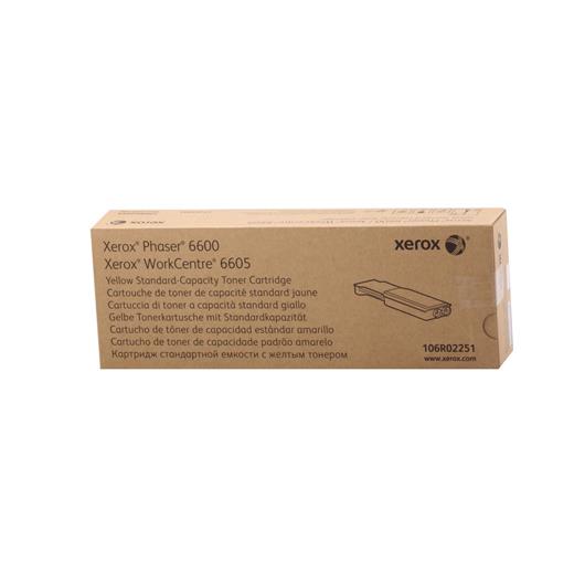Xerox 106R02251 Phaser 6600-6605 Standart Kapasite Yellow Sarı Toner (450.10.10.0844)