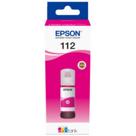 Epson 112  Magenta Kırmızı Şişe Mürekkep 13T06C34A(450.10.40.0037)
