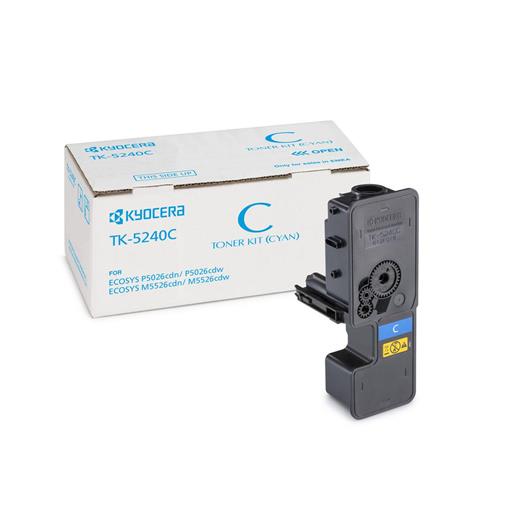 Kyocera Tk-5240C Cyan Mavi Orjinal Fotokopi Toneri Ecosys M5526Cdn-5526Cdw P5026Cdn-5026Cdw 3.000 Sa(450.20.10.0137)