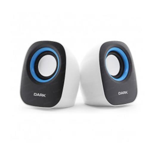 Dark  Dk-Ac-Sp100 Beyaz 1+1 Multimedia Usb Speaker(550.50.10.0001)