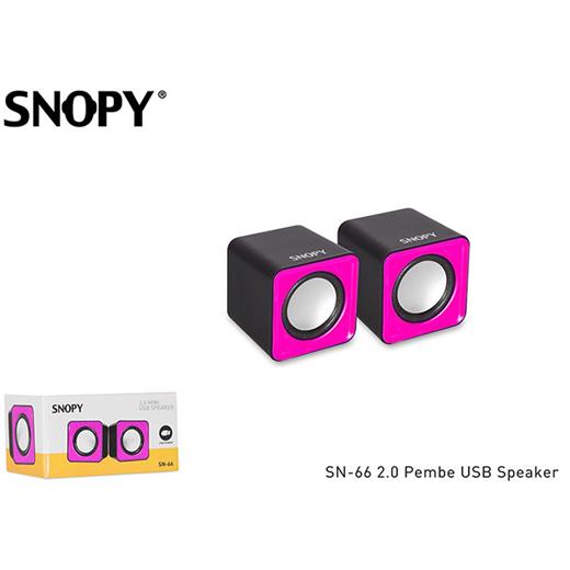 Snopy Sn-66 2.0 Pembe Usb Speaker(550.50.10.0044)