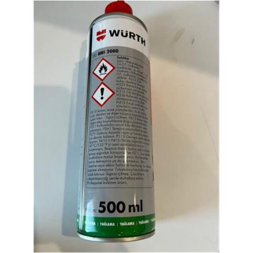 Würth 500Ml Multi Çok Amaçlı Sprey Yağlama Ve Sızma Özellikli (650.30.40.0155)