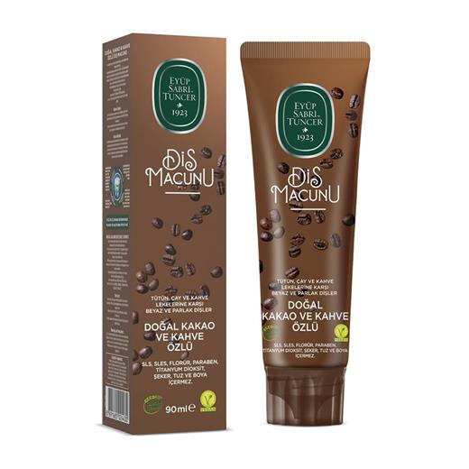Eyüp Sabri Tuncer Doğal Kakao Ve Kahve Özlü Macunu 90Ml (650.50.10.0010)