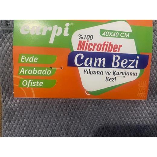 Carpi Mikrofiber (2420129) Cam Temizleme Bezi 40X40Cm (650.50.20.0056)
