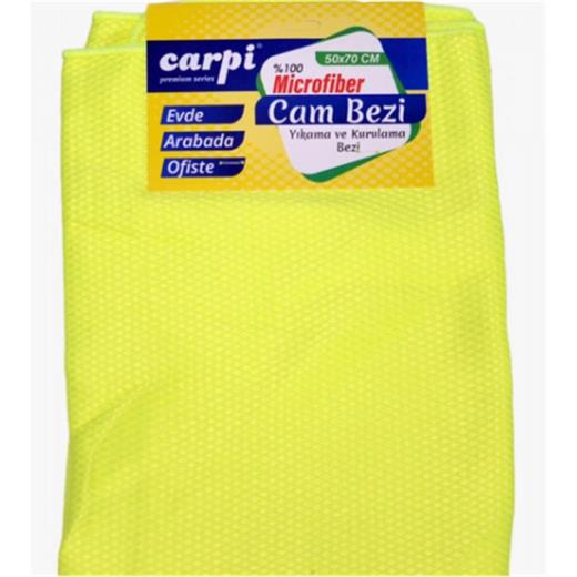 Carpi Mikrofiber (2420126) Cam Temizleme Bezi 50X70Cm (650.50.20.0058)