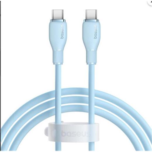 Baseus Pudding Usb-A Light 2.4A Kablo 1.2M Mavi (P10355700311-00)(750.60.35.0125)