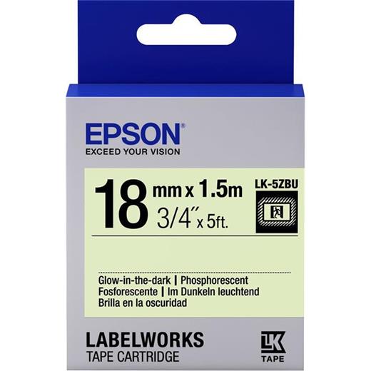 Epson Lk-4Ybp Pastel Sarı Üzeri Siyah 12Mm 9Metre Etiket(850.50.40.0065)