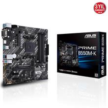 Asus Prime B550M-K Amd Am4 3.Nesil Ddr4 Vga Dvı Hdmı Anakart(100.15.20.0124)