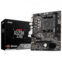 Msi A520M-A Pro Amd A520 Soket Am4 Ddr4 4600(Oc)Mhz Matx Gaming Anakart(100.15.20.0249)