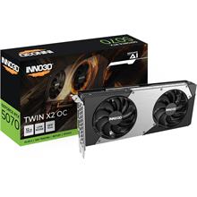 Inno3D Geforce Rtx5070 Twin X2 Oc 12Gb Gddr7 192 Bit Dlss 4 Ekran Kartı(100.25.20.0491)