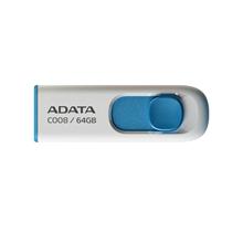 Adata C008-64Gb 64Gb Usb2.0 Classic (White + Blue) Flash Bellek(110.10.10.0177)