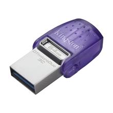 Kingston Dtduo3Cg3-64Gb Datatraveler Microduo 3C 200Mb-S Dual Usb-A + Usb-C Flash Bellek(110.10.40.0007)