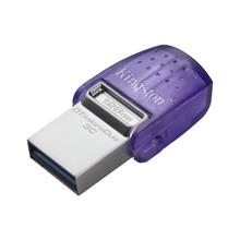 Kingston Dtduo3Cg3-128Gb Datatraveler Microduo 3C 200Mb-S Dual Usb-A + Usb-C Flash Bellek(110.10.40.0008)