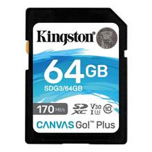 Kingston Sdg3-64Gb 64Gb Sdxc Canvas Go Plus 170R C10 Uhs-I U3 V30 Hafıza Kartı(110.30.20.0017)