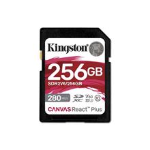 Kingston Sdr2V6-256Gb Canvas React Plus Sdxc Uhs-Iı 280R-150W U3 V60 For Full Hd-4K Sd Hafıza Kartı(110.30.20.0027)