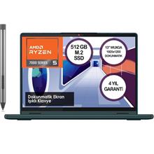 Lenovo Yoga 6 83B2009Ntx Amd Ryzen 5 7530U 8Gb 512Gb Ssd Freedos 13.3