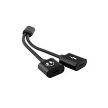 Hytech Hy-Xo38 Gümüş 2 İn 1 Şarj+Kulaklık Lightning Metal Gövdeli Çevirici Kablo(250.10.10.0142)