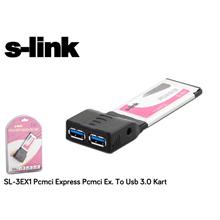 S-Link Sl-3Ex1 Pcmci Express Pcmci Ex. To Usb3.0 Kart(250.10.10.0215)