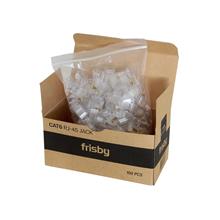 Frisby Fnw-Rj4526N Cat5 100Lü Rj45 Konnektör Yeni Nesil Delikli (250.10.50.0206)
