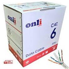 Onli On-6002 U-Utp 23 Awg Cca 305 Metre Cat6 Kablo(250.10.50.0346)