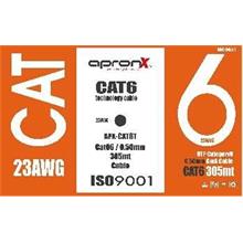 Apronx Cat6 23Awg 305Mt 0,50Mm Gri Utp Kablo (250.10.50.0362)