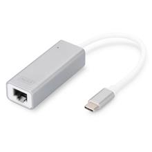 Digitus Dn-3024 Usb Type C  Gigabit Ethernet Adaptörü, 1X10-100-1000 Port,1Xusb Tip C Erkek Port(250.20.20.0005)