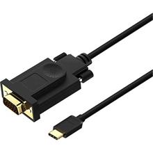 Qgeem Qg-Ua17 1.8M Usb Type-C To Erkek Vga Kablo(250.20.20.0091)