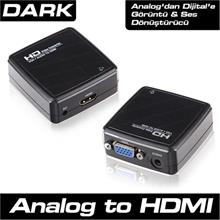 Dark Dk-Hd-Avgaxhdmı Vga To Hdmı Aktif Dönüştürücü(250.20.30.0010)