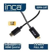 Inca Idph-18T Displayport To Hdmı Kablo 1.8Mt(250.20.30.0023)
