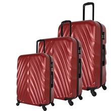 Wexta Wx-400 3Lü Set  Kırmızı Valiz(250.30.30.0015)